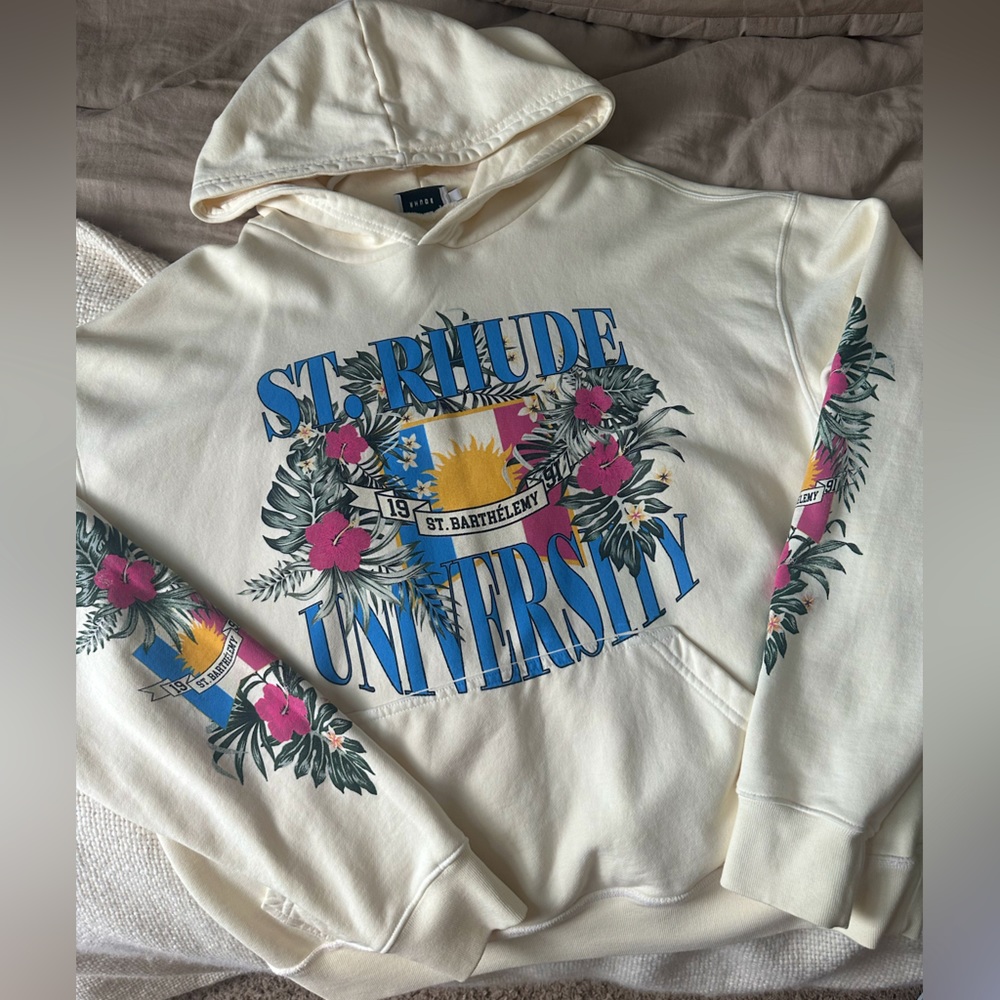 Rhude university st Barth hoodie